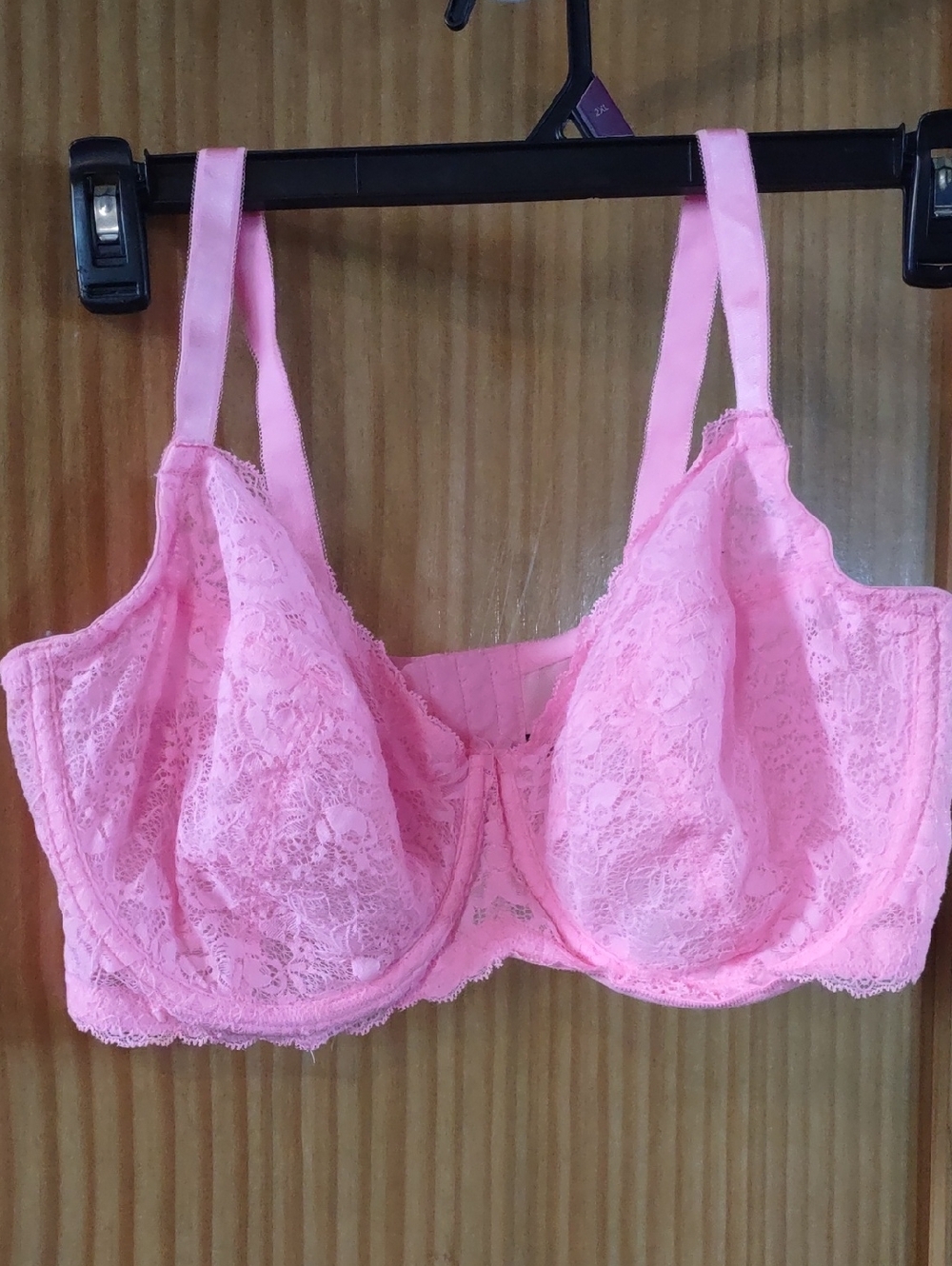 torrid Pink Lace Full-Coverage Underwire Bra